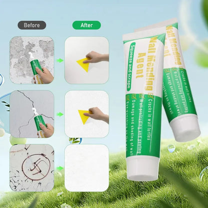 🔥Hot Sale 🧱Drywall Repair Kit  – Wall Patch Spackle Set with Scraper & Sandpaper | Quick DIY Wall Hole & Crack Fixing Tool Kit