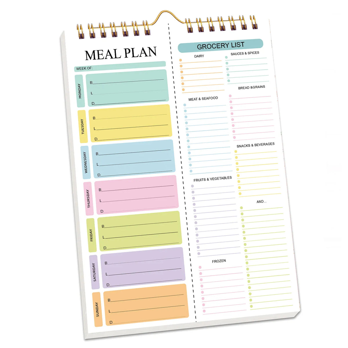 Weekly Meal Planner – Simplify Family Meals & Grocery Planning