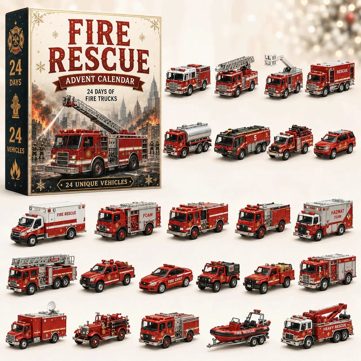 💯🚒Fire Rescue 24-Day Advent Calendar