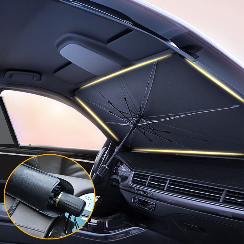 🔥2026 Foldable Anti-UV Windshield Sunshade - UV Block & Heat Insulation for Most Vehicles