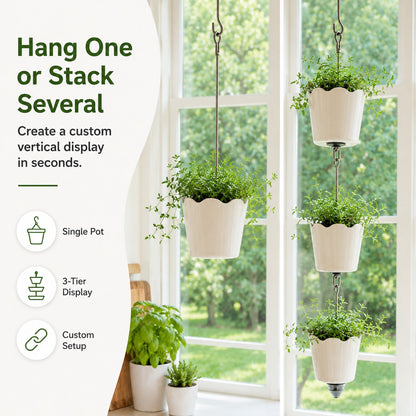 🔥Limited Time 50% Off✨Vertical Hanging Pot Kit