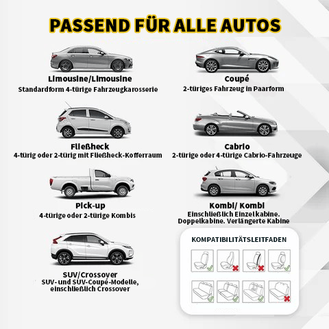 🔥Atmungsaktive und rutschfeste Autositzbezüge aus Eisseide!