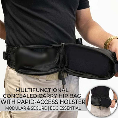 ⚡Hot Sales 49% OFF🔥Multifunctional Concealed Carry Hip Bag with Rapid-Access Holster