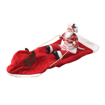 Santa Rider Pet Christmas Costume