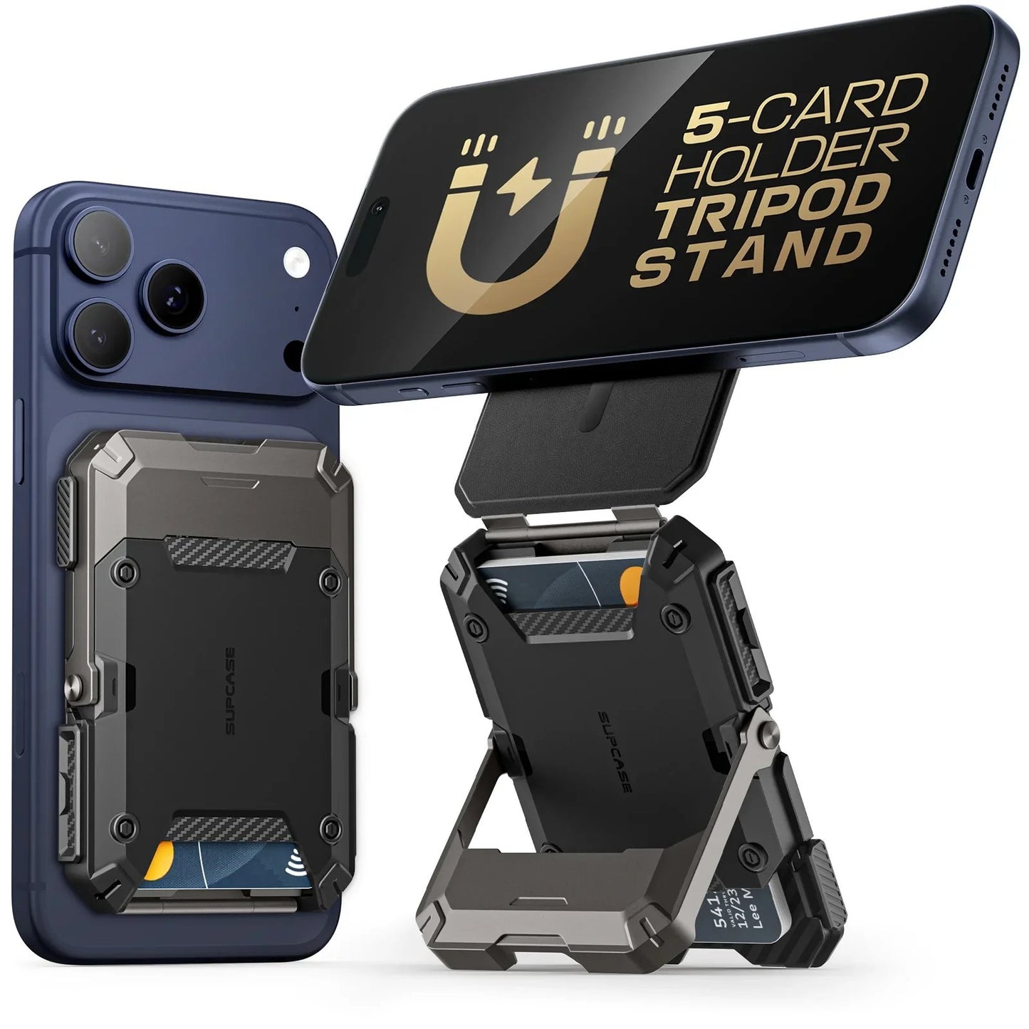 MagFlip Magnetic Wallet with Stand-5 colors❤️