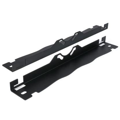 🔧Stainless Steel Wheel Toe Alignment Plate – Heavy Duty Measuring Tool with Grooves & Wall Mount Storage