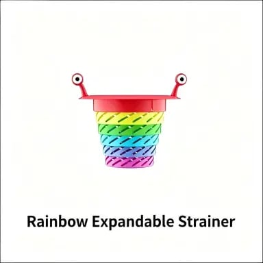 🌈Rainbow Expandable Sink Strainer Basket