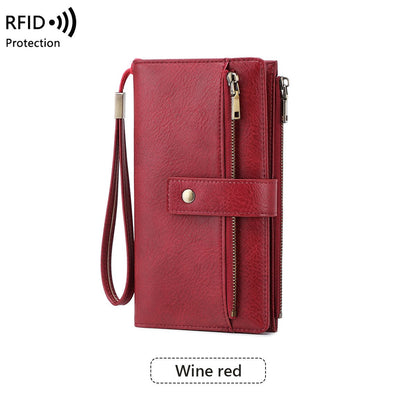 🔥Limited Time 49% Of🔥Women's RFID Blocking  Leather Wallet