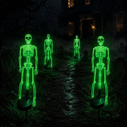 🔥HOT SALE🔥💀 Solar Skeleton Yard Stake
