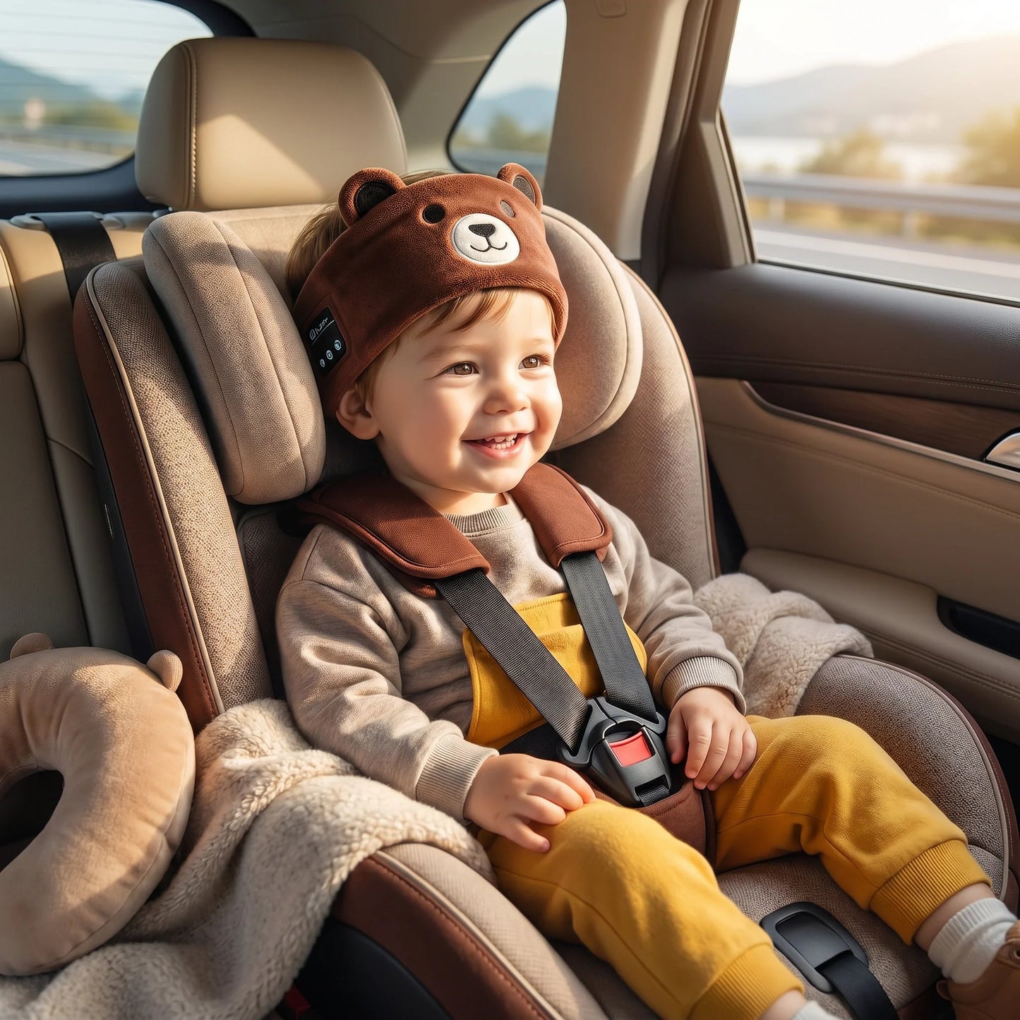 ✈️🧒 Tired of Kids Crying During Long Travel? Keep Them Calm & Asleep in Minutes! (49% OFF Today)