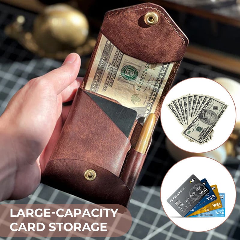 🎁🎉Only $19.90 This Week🌟🎉Retro PU Leather Wallet
