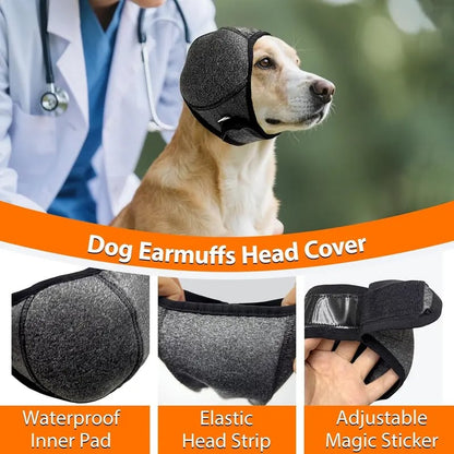 Scerich.TM Dog Calming Ear Wrap