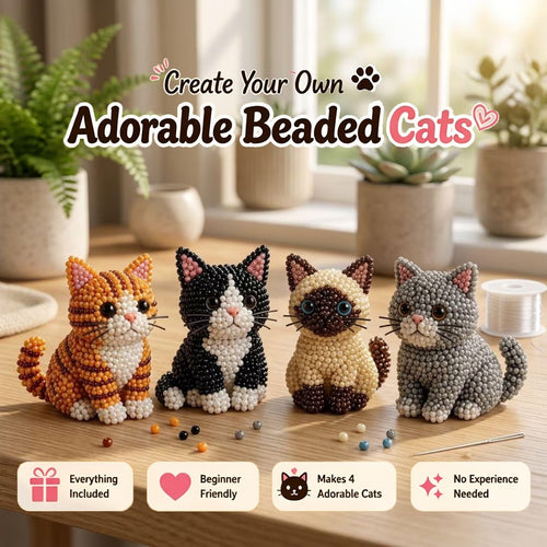 🔥3D Beaded Animal Craft Kit