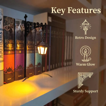 🔥Limited Time 50% Off📚Library Lantern-Decorative Bookshelf Lighting