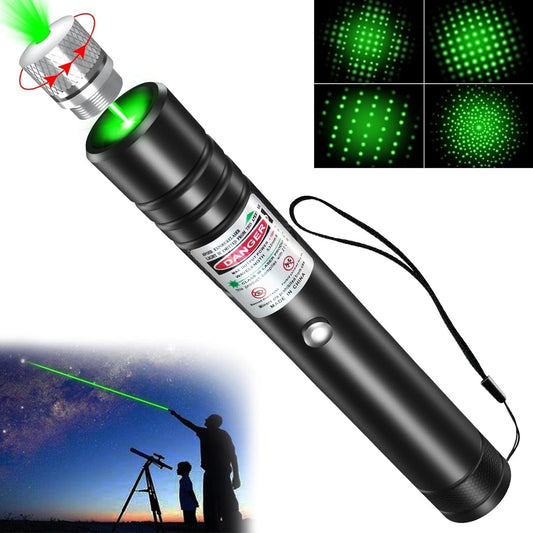 ✨9800ft High Power Green Laser Pointer✨Rechargeable Green Laser Pointer High Power