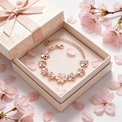 🌸Cat's Eye Cherry Blossom Bracelet🌸