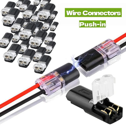 Double-Wire Plug-in Connector Led Light Strip Connectors