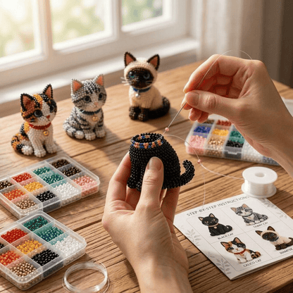 🔥3D Beaded Animal Craft Kit