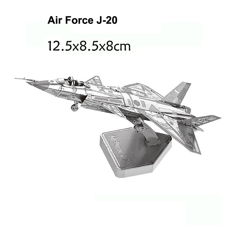 ✈️DIY Handmade 3D Metal Airplane Model