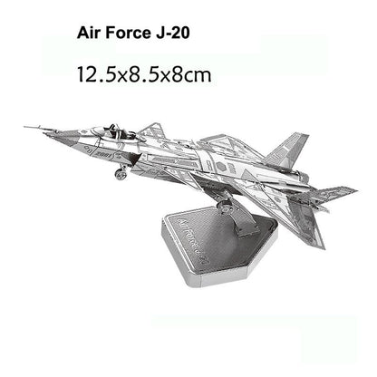 ✈️DIY Handmade 3D Metal Airplane Model