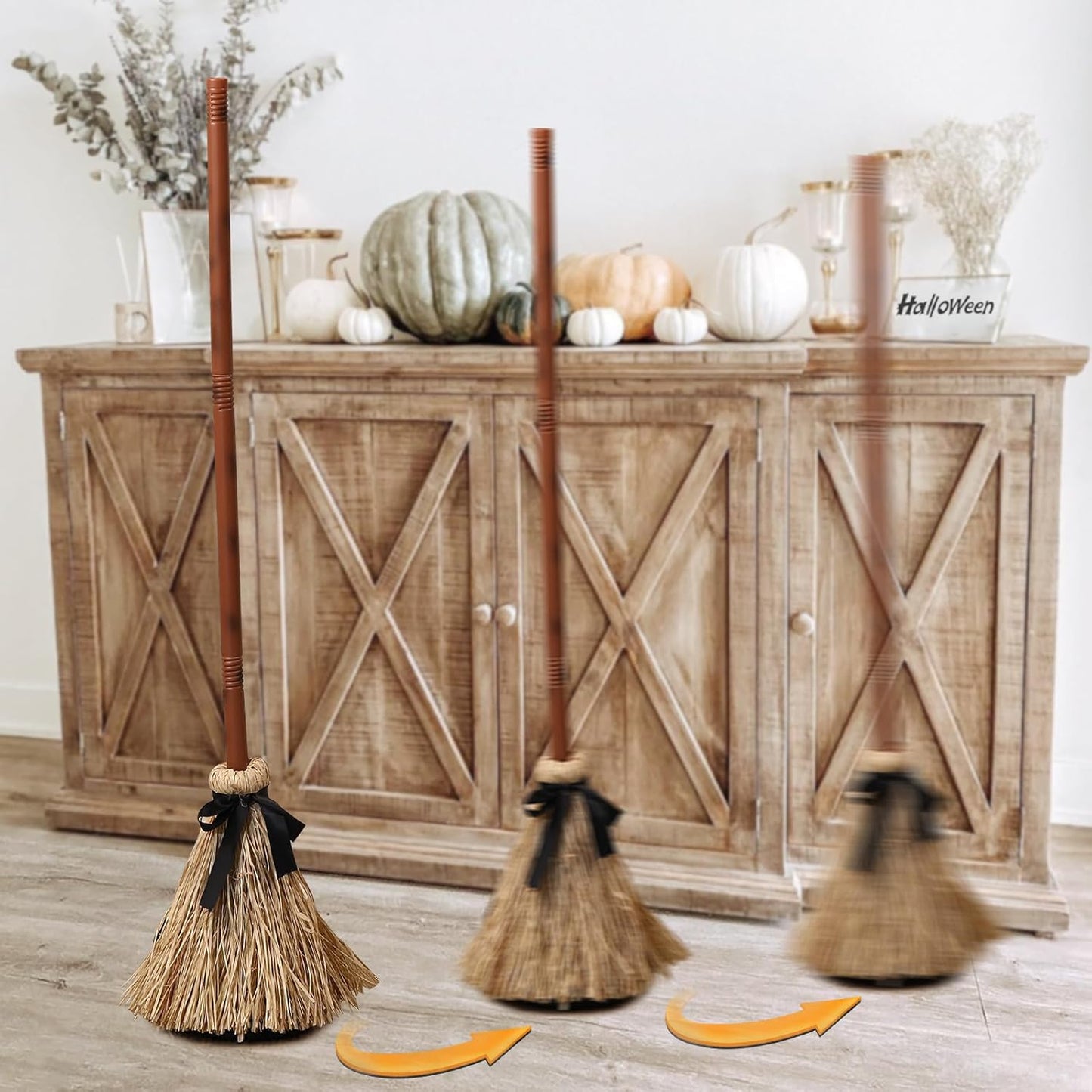 💥Halloween Sale 50% OFF🧙‍♀️🪄Floating Witch's Broom – Haunted Dancing Broom