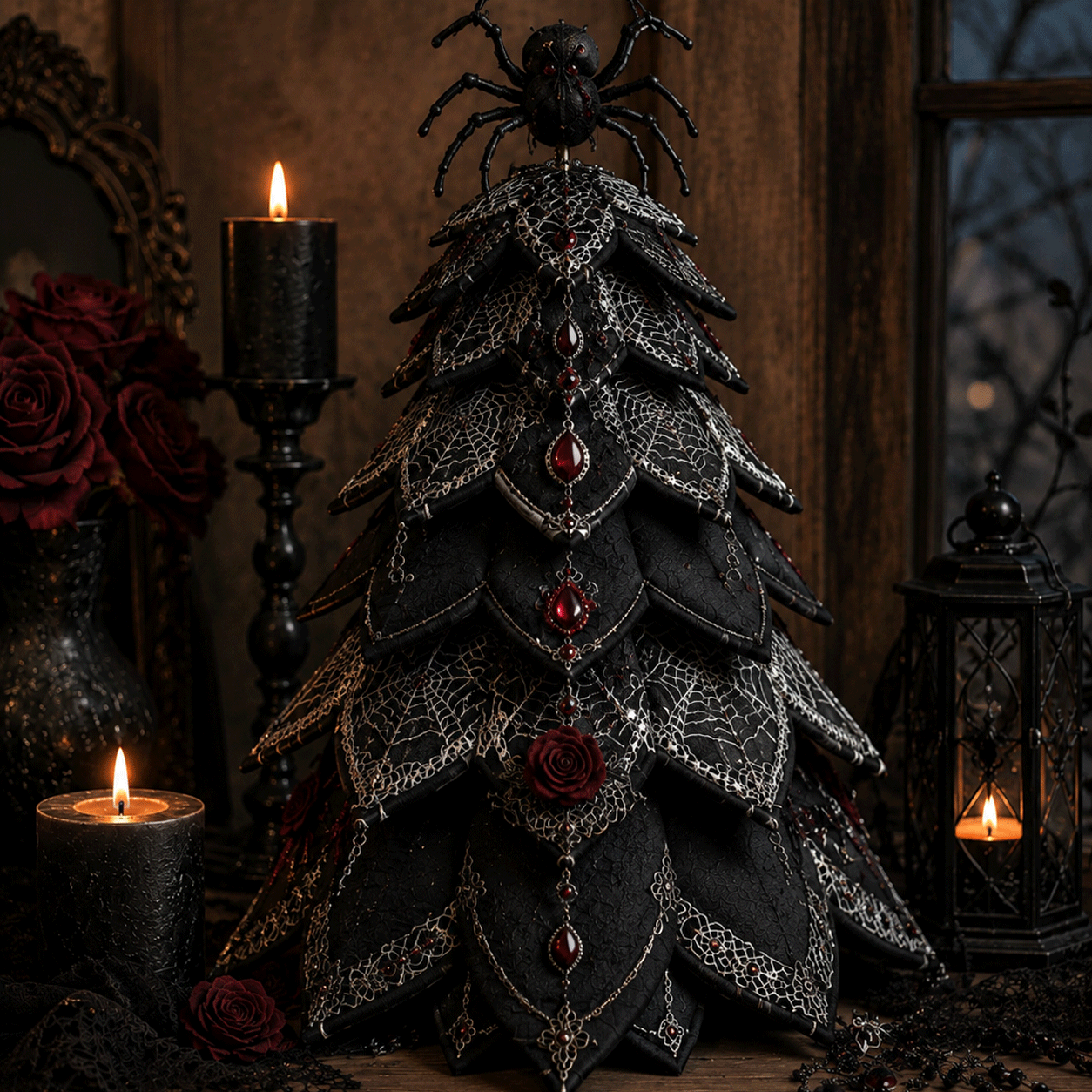 🎃 DIY Halloween Quilted Fabric Tree Kit