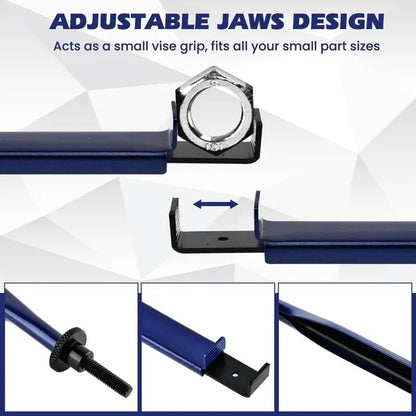 3-Piece Fork-End Wrench Extender Set for Clamps in Tight Spaces