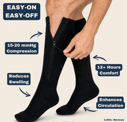 🏃 ♂️ Sports zipper socks - comfort, support and easy on and off
