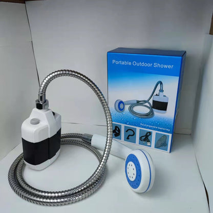💥Exclusive Offer🚿 Stay Fresh Outdoors✨ Portable Camping Shower with Adjustable Flow – For Easy & Convenient Outdoor Cleaning!