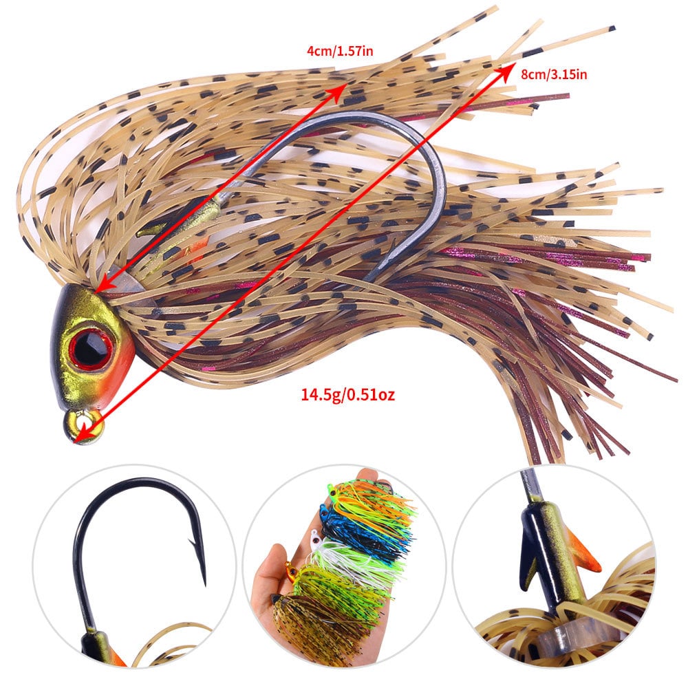 Line-Through Swim Jig – Fish Thick Grass & Heavy Cover Effortlessly