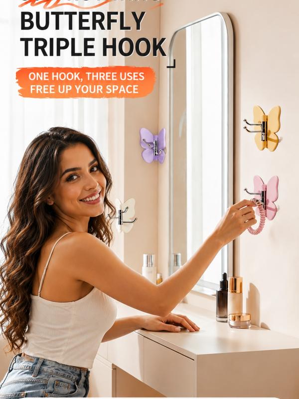 🎁Hot Sale 49% OFF🔥4 Pack Rotating Butterfly Hooks