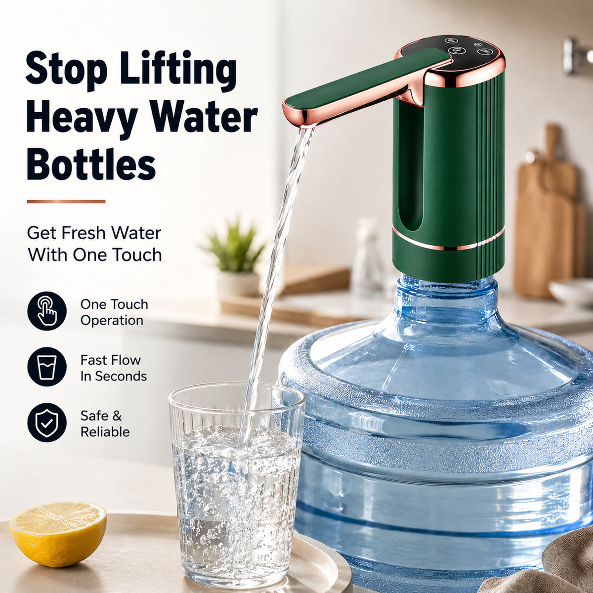 ⚡ The 1-Click Foldable Water Pump (Must-Have!)