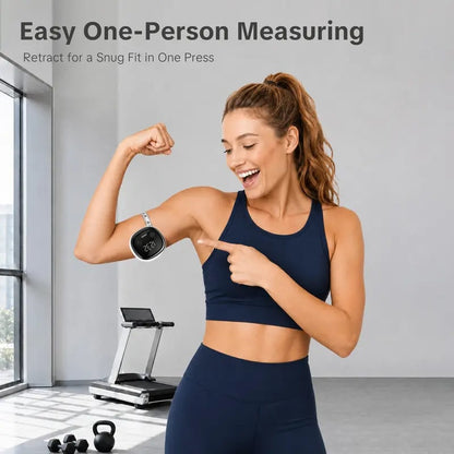 Smart Bluetooth-Enabled Digital Measuring Tape for Body Measurements (Waist, Chest, Thighs, etc.) – Rechargeable, with One-Touch Retraction