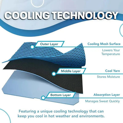 🥶Summer Hot Sale - BUY 1 GET 1 FREE!!⚡50K+ SOLD!❄️Cold Sweat Towel You Can Use Anywhere, Anytime! Reusable Soft Absorbent Cooling Portable