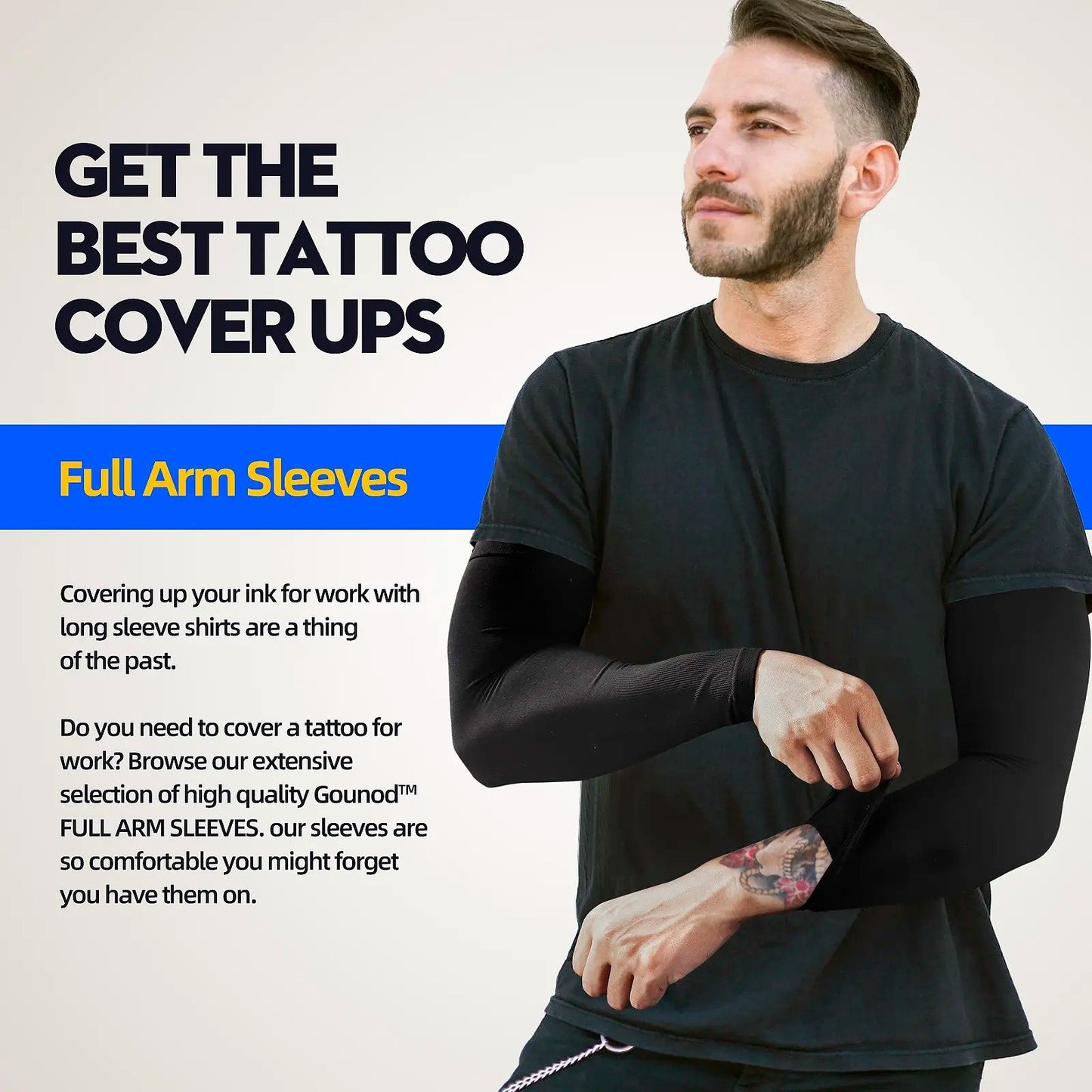 UPF 50+ Cooling UV Arm Sleeves