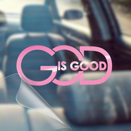 🙏 “God Is Good” Christian Decal Sticker | 4 Color Options