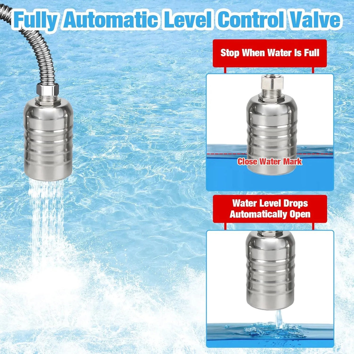 💯Water Level Automatic Control Float Valve