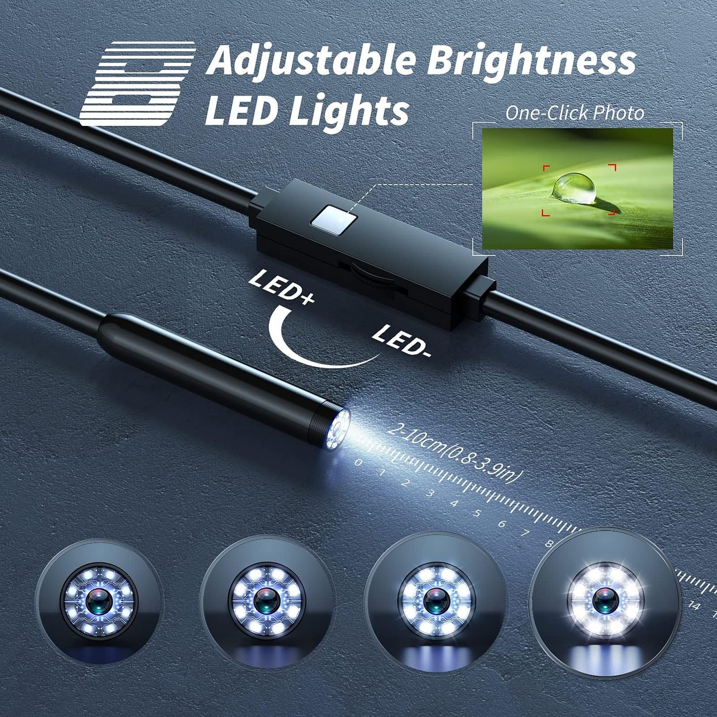 🔥Limited Time 50% Off✨Endoscope Camera with Light