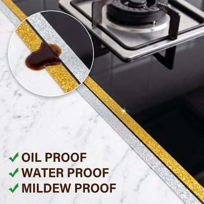 🛠6m Ceramic Tile Gap Mildewproof Waterproof Self-Adhesive Caulk Strip