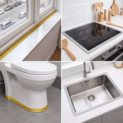 🛠6m Ceramic Tile Gap Mildewproof Waterproof Self-Adhesive Caulk Strip