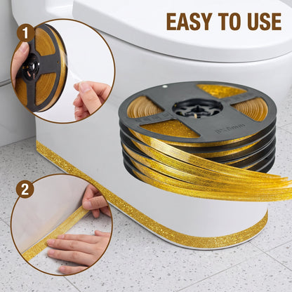 🛠6m Ceramic Tile Gap Mildewproof Waterproof Self-Adhesive Caulk Strip