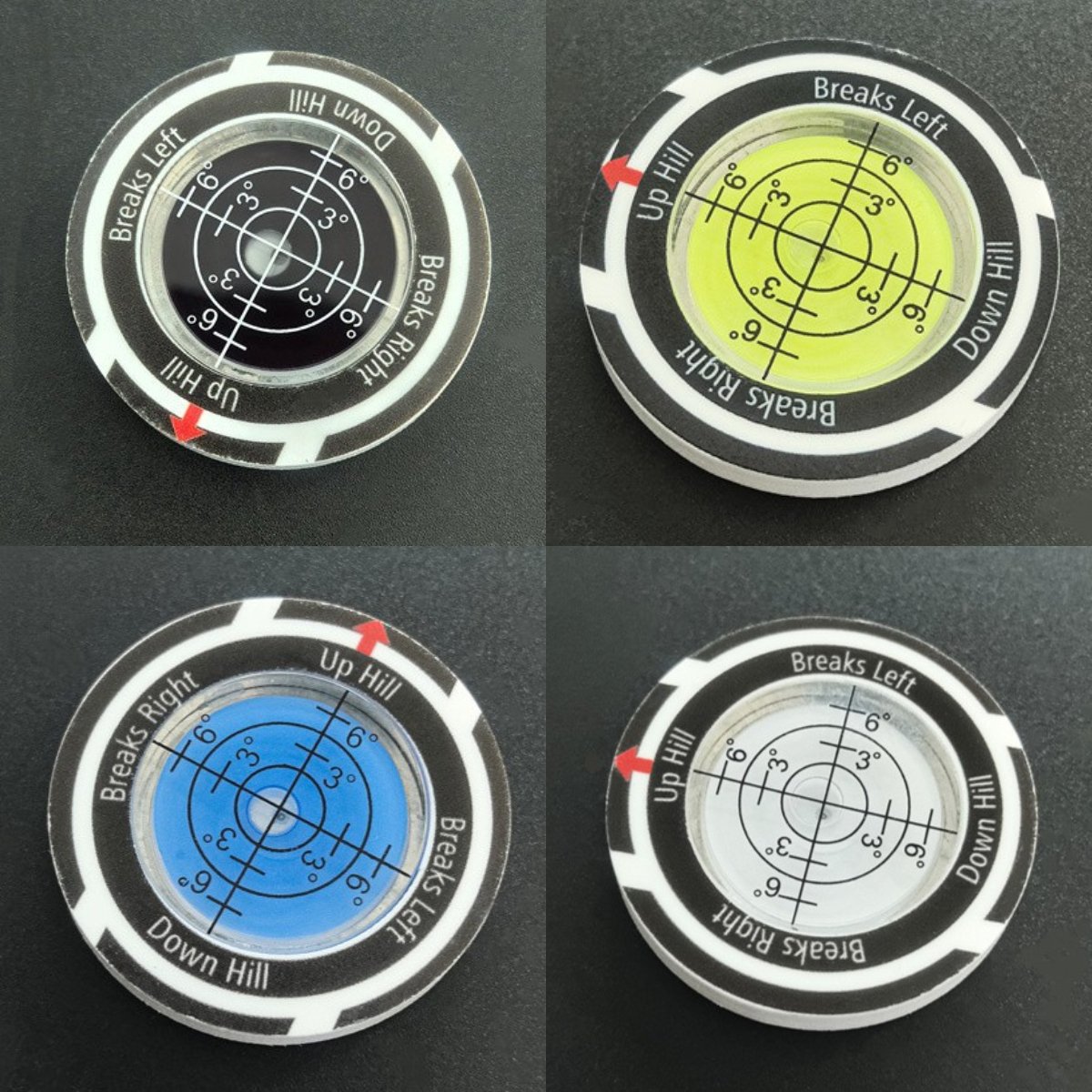 🔥Golf Hat Clip Ball Marker with High Precision Green Reading Aid Golf Accessories for Men Women