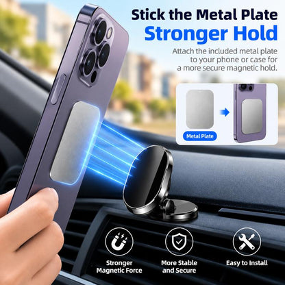 🚗Foldable Metal Magnetic Car Cell Phone Holder