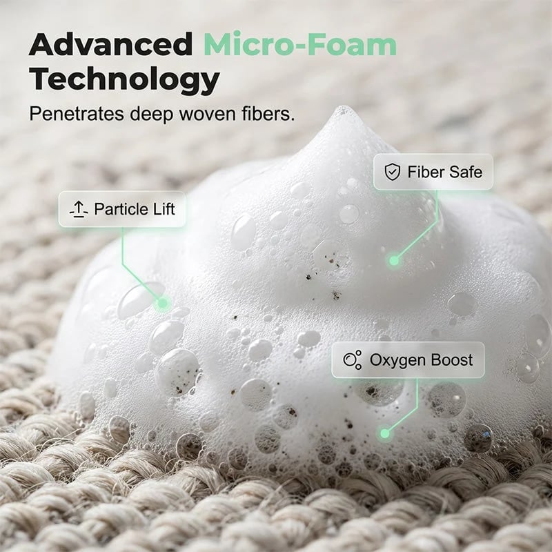 🔥BUY 1 GET A FREE🔥Waterless Carpet Foam Stain Remover with Towel