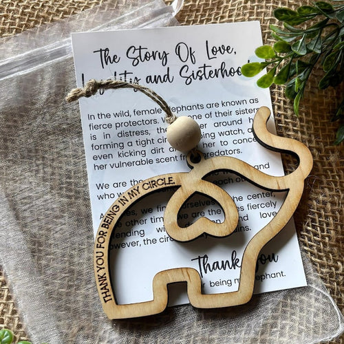🔥LAST DAY 49% OFF - 🐘Friendship gift • sisterhood elephant