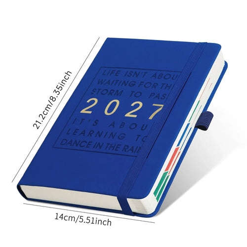 📓 2027 Calendar Notebook – A5, one day per sheet, date-marked – Ideal for daily logs & future reference ✨