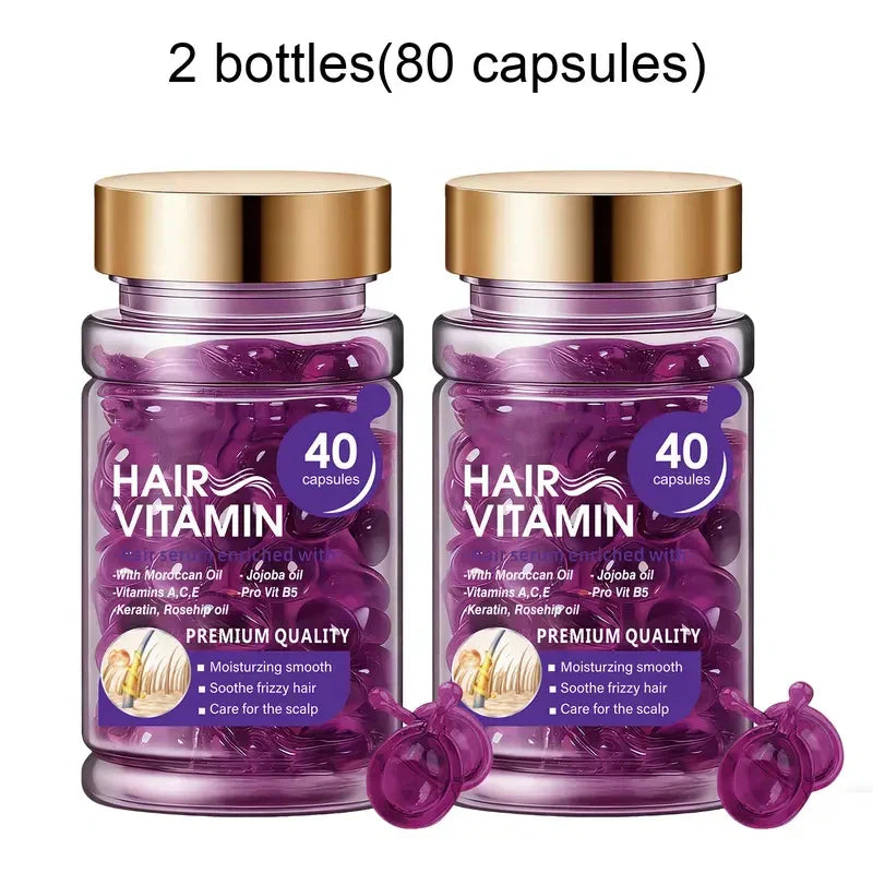 🔥Essential Oil Hair Smoothing Capsules