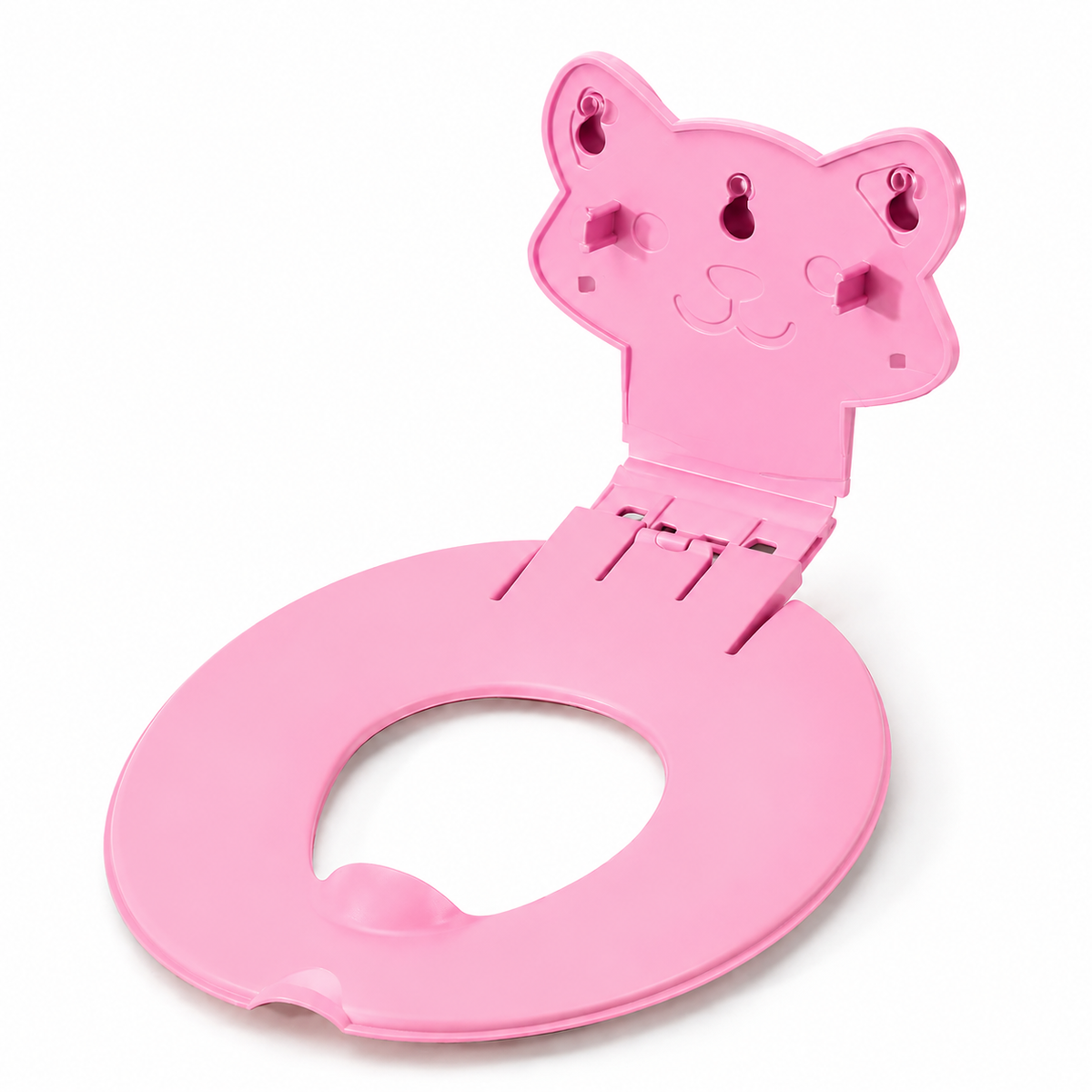 🐻 Flip-Down Toddler Toilet Training Seat – Cleaner, Easier Potty Training！！！