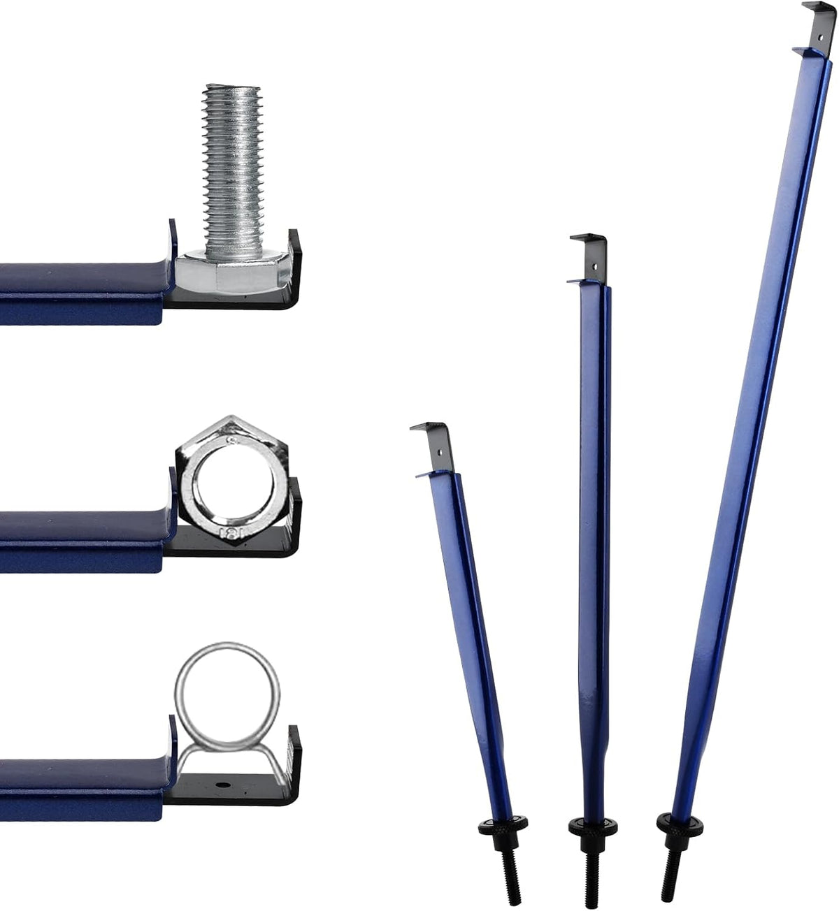 3-Piece Fork-End Wrench Extender Set for Clamps in Tight Spaces