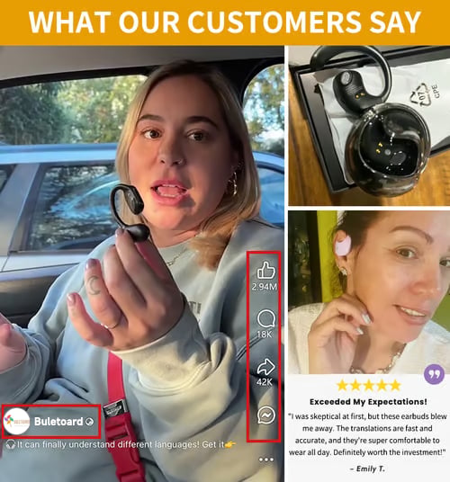 🏆#1 Best Seller ⏰LAST DAY 50% OFF 💎AI Translation Wireless OWS Bluetooth5.4 Earphones (Fit iOS & Android)